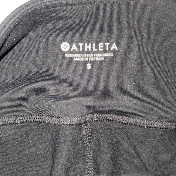 Athleta Black Fitness Leggings || Sm || EUC - Picture 7 of 7
